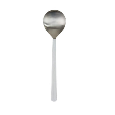 White Handle Serving Spoon Set of 4 Park Designs - The Fox Decor